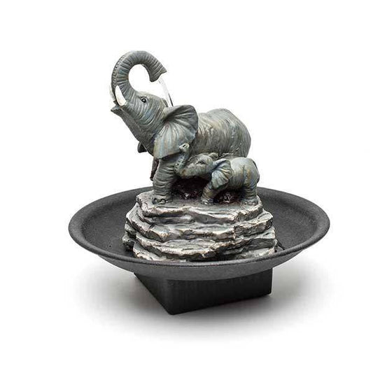 Relaxus Elephant Indoor Water Fountain