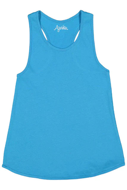 Racerback Tank, Turquoise