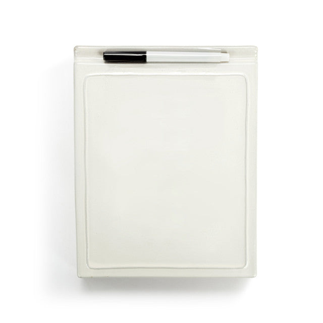 WRITE ON Ceramic Notepad with Marker