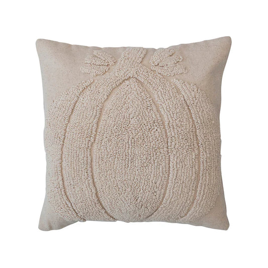 WHITE PUMPKIN HOOK PILLOW