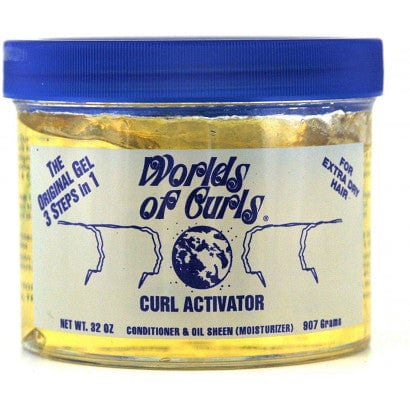 Worlds of Curls Extra Dry Hair Curl Activator 32 OZ