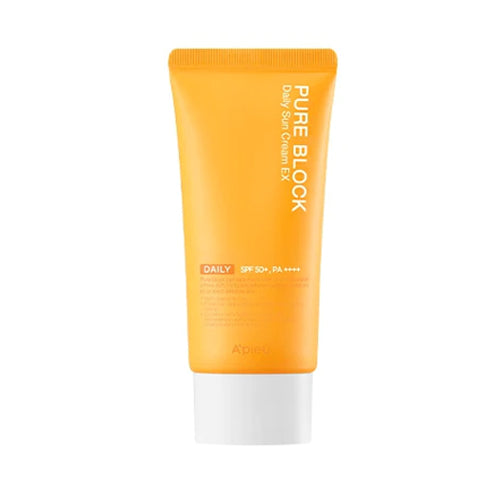 [Apieu] Pure Block Natural Daily Sun Cream 100ml (Big size)